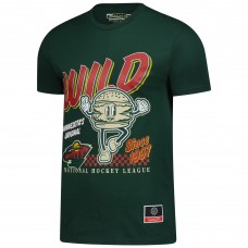 Футболка Minnesota Wild Mitchell & Ness Green Local Food