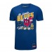 St. Louis Blues Mitchell & Ness Blue Local Food T-Shirt