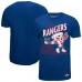 New York Rangers Mitchell & Ness Blue Local Food T-Shirt New York Rangers Mitchell & Ness Blue Local Food T-Shirt