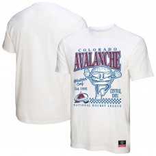 Футболка Colorado Avalanche Mitchell & Ness White Local Food