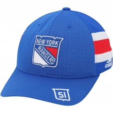David Desharnais New York Rangers Fanatics Authentic Player-Issued Blue Hat David Desharnais New York Rangers Fanatics Authentic Player-Issued Blue Hat
