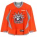 New York Rangers Fanatics Authentic Practice-Used Orange Liberty Jersey - Size 58+