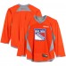 New York Rangers Fanatics Authentic Practice-Used Orange Jersey - Size 58K