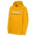 Подростковая Nashville Predators Fanatics Gold Authentic Pro Rink Raglan Hoodie
