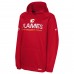 Подростковая Calgary Flames Fanatics Red Authentic Pro Rink Raglan Hoodie