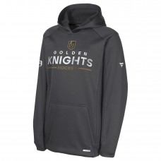 Толстовка Подростковая Vegas Golden Knights Fanatics Gray Authentic Pro Rink Raglan
