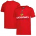 Футболка Подростковая Chicago Blackhawks Fanatics Red Authentic Pro Wordmark