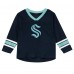 Preschool Seattle Kraken Outerstuff Deep Sea Blue/Light Blue Denting the Net Long Sleeve T-Shirt and Pants Set