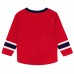 Preschool Washington Capitals Outerstuff Red/Navy Denting the Net Long Sleeve T-Shirt and Pants Set