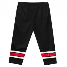 Пижама Preschool Chicago Blackhawks Outerstuff Red/Black Denting the Net