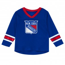 Пижама Preschool New York Rangers Outerstuff Blue/Red Denting the Net Пижама Preschool New York Rangers Outerstuff Blue/Red Denting the Net