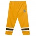 Preschool Pittsburgh Penguins Outerstuff Black/Gold Denting the Net Long Sleeve T-Shirt and Pants Set
