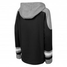 Подростковая Los Angeles Kings Outerstuff Black Ageless Must Have Home V-Neck Hoodie