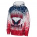 Толстовка Подростковая Washington Capitals Outerstuff Navy Frozen Frenzy