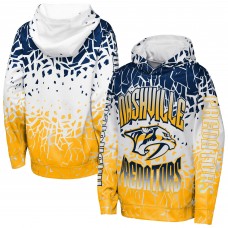 Подростковая Nashville Predators Outerstuff Navy Frozen Frenzy Hoodie