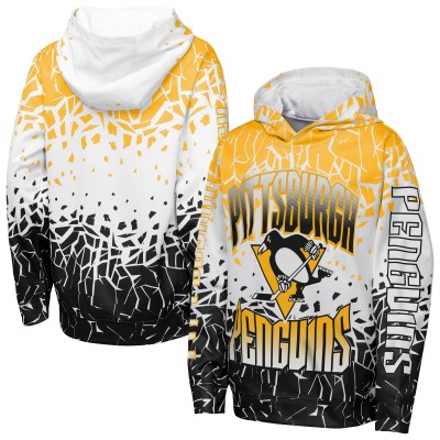 Толстовка Подростковая Pittsburgh Penguins Outerstuff Gold Frozen Frenzy