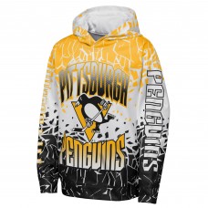 Толстовка Подростковая Pittsburgh Penguins Outerstuff Gold Frozen Frenzy