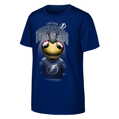 Футболка Подростковая Tampa Bay Lightning Outerstuff Blue Mascot Highlight