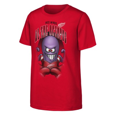 Подростковая Detroit Red Wings Outerstuff Red Mascot Highlight T-Shirt
