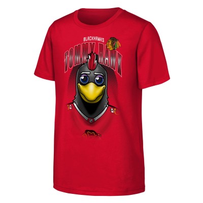 Футболка Chicago Blackhawks Outerstuff Red Mascot Highlight