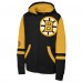 Толстовка на молнии Подростковая Boston Bruins Outerstuff Black Face Off