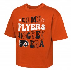 Футболка Подростковая Girls Philadelphia Flyers Outerstuff Orange In My Era Boxy