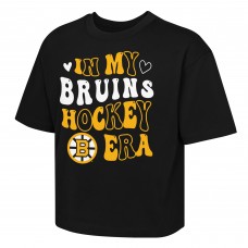 Футболка Подростковая Girls Boston Bruins Outerstuff Black In My Era Boxy