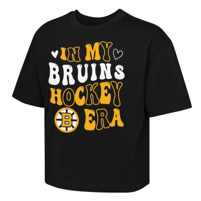 Футболка Подростковая Girls Boston Bruins Outerstuff Black In My Era Boxy