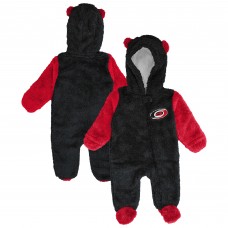 Малышам & Newborn Carolina Hurricanes Outerstuff Red Stay Napping Fleece Bunting Full-Zip Hooded Sleeper Малышам & Newborn Carolina Hurricanes Outerstuff Red Stay Napping Fleece Bunting Full-Zip Hooded Sleeper