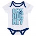 Малышам & Newborn Tampa Bay Lightning Outerstuff Triple Header Three-Piece Bodysuit Set