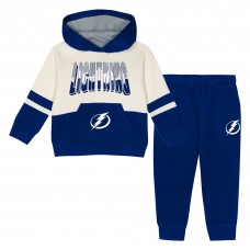 Штаны Толстовка Toddler Tampa Bay Lightning Outerstuff Blue Chants and Cheers Fleece and Set