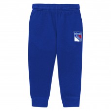 Толстовка и штаны Toddler New York Rangers Outerstuff Blue Chants and Cheers Fleece