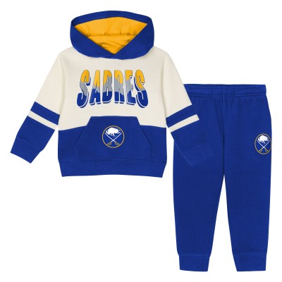 Toddler Buffalo Sabres Outerstuff Royal Chants and Cheers Fleece Hoodie and Pants Set