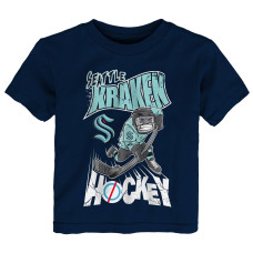 Toddler Seattle Kraken Outerstuff Deep Sea Blue One Timer T-Shirt