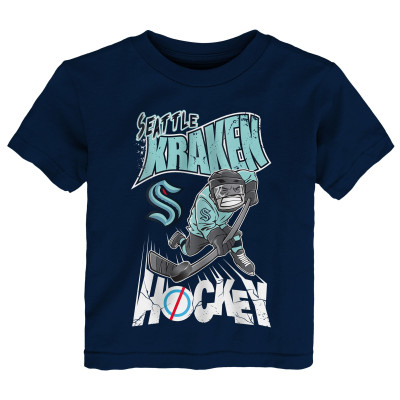 Toddler Seattle Kraken Outerstuff Deep Sea Blue One Timer T-Shirt