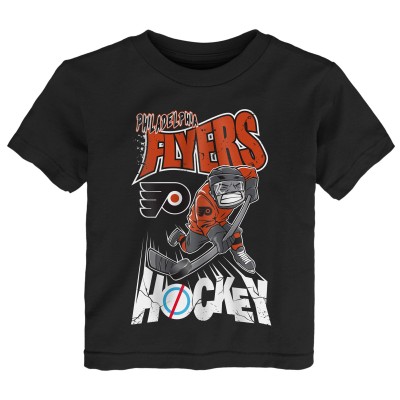 Футболка Toddler Philadelphia Flyers Outerstuff Black One Timer