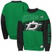 Подростковая Dallas Stars Outerstuff Kelly Green/Black Impact Player Sweatshirt