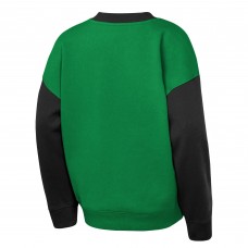 Подростковая Dallas Stars Outerstuff Kelly Green/Black Impact Player Sweatshirt