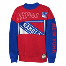 Кофта New York Rangers Outerstuff Red/Blue Impact Player