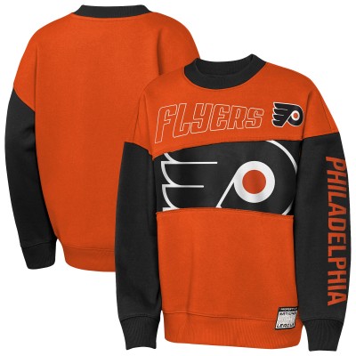 Кофта Philadelphia Flyers Outerstuff Orange/Black Impact Player