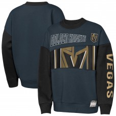 Кофта Подростковая Vegas Golden Knights Outerstuff Steel/Black Impact Player