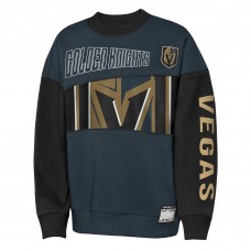 Кофта Подростковая Vegas Golden Knights Outerstuff Steel/Black Impact Player