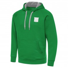 New York Rangers Antigua Kelly Green St. Patricks Day Victory Pullover Hoodie