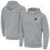 St. Louis Blues Antigua Heather Gray St. Patricks Day Victory Pullover Hoodie