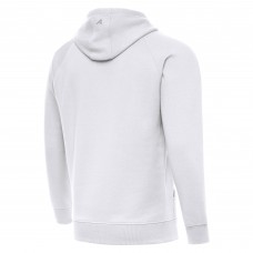 St. Louis Blues Antigua White St. Patricks Day Victory Pullover Hoodie