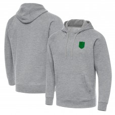 Толстовка Vegas Golden Knights Antigua Heather Gray St. Patricks Day Victory