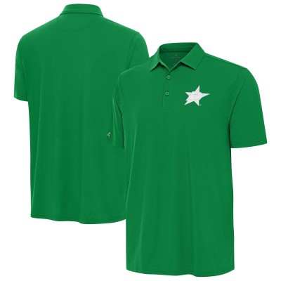Поло Dallas Stars Antigua St. Patricks Day Era - Kelly Green