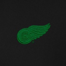 Кофта на короткой молнии Detroit Red Wings Antigua St. Patrick Intent - Black