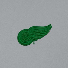 Кофта на короткой молнии Detroit Red Wings Antigua St. Patrick Intent - Gray