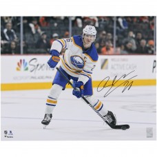 Rasmus Dahlin Buffalo Sabres Autographed Fanatics Authentic 16 x 20 White Jersey Shooting Photograph Rasmus Dahlin Buffalo Sabres Autographed Fanatics Authentic 16 x 20 White Jersey Shooting Photograph